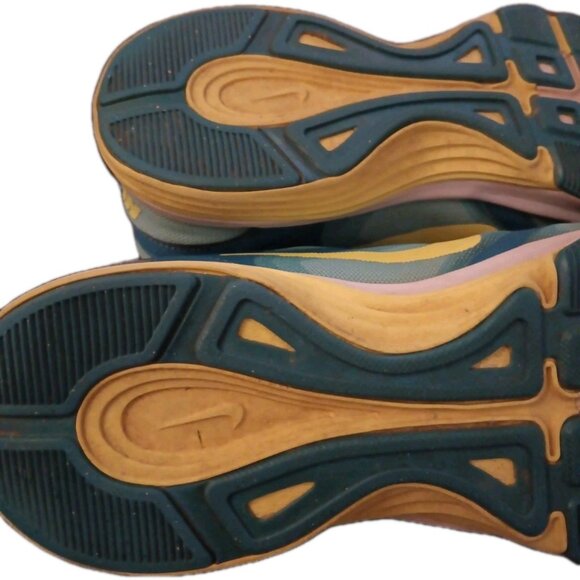 Women's Size 7.5 Nike Dual Fusion TR Aqua Yellow - Picture 4 of 10